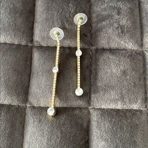 Rhinestoned Earrings